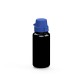 Trinkflasche School Colour 0,4 l - schwarz/blau